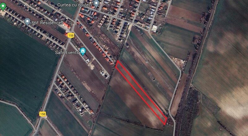 Darza teren intravilan 6000 mp, 13e/ mp deal pentru case, ferma, productie